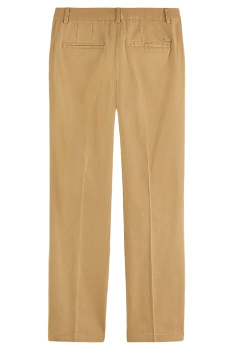 ABOTT - MID RISE TAPERED CHINO IN ORGANIC COTTON SAND 2