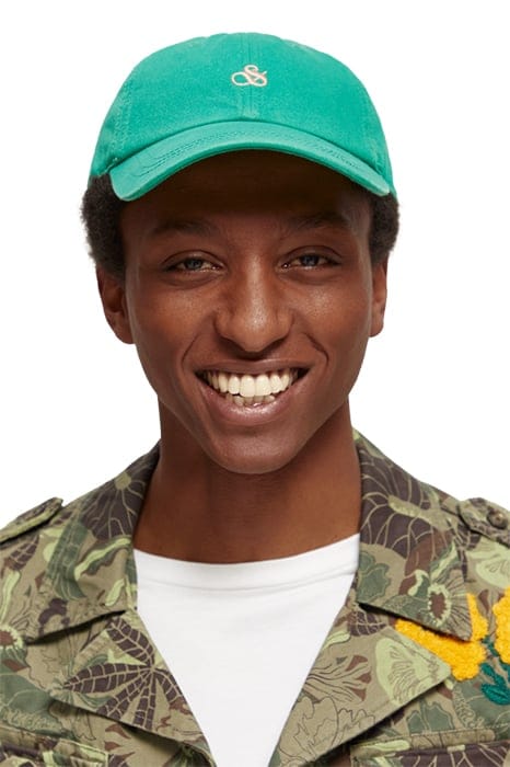 TWILL LOGO CAP AMAZON GREEN 4
