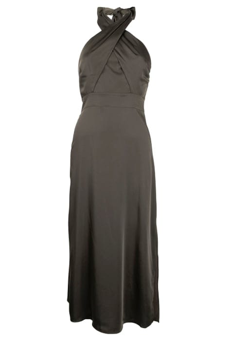 ALLISON MIDI DRESS KHAKI 1