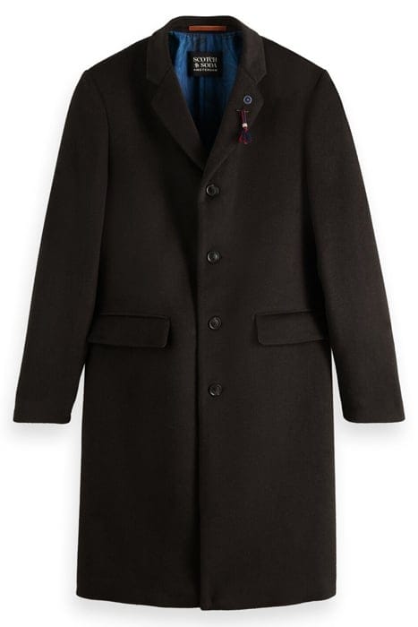 CLASSIC WOOL-BLEND OVERCOAT EARTH 1