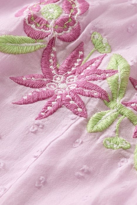 LONG-SLEEVED LIGHTWEIGHT FLOWER EMBROIDERY DRESS ORCHID 3