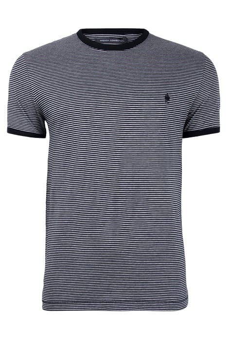 SMALL STRIPE Y/D MARINE / GREY MEL 1