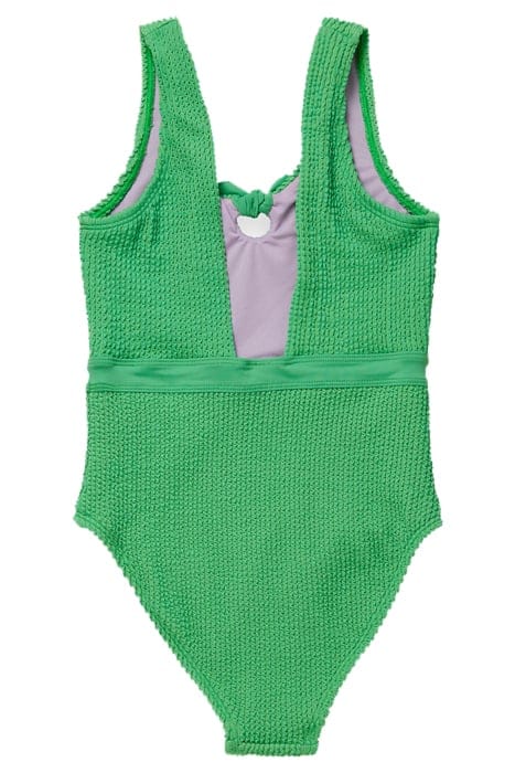 BELTED CRINKLE BATHING SUIT PARAKEET 2