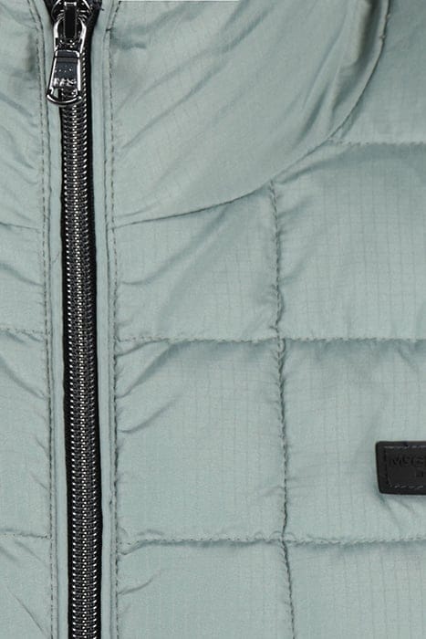 QUILTED BODYWARMER SAGE 3