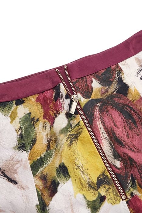 MARCIANO BY GUESS AUTUMN GARDEN BROCAD MINI SKIRT PRINT 7