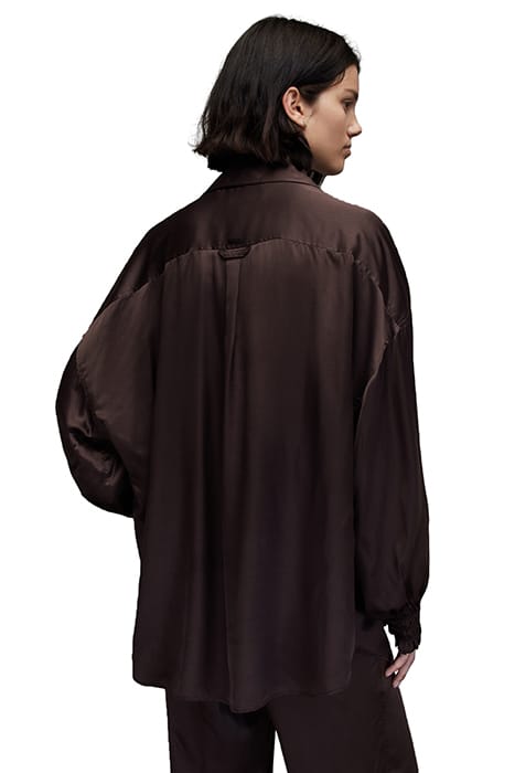 CHARLI SHIRT WARM CACAO BROWN 2