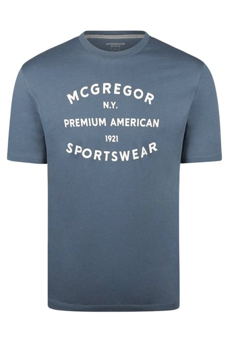 T- SHIRT PREMIUM MEDIUM BLUE 1