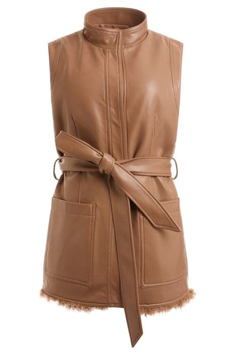 MARCIANO BY GUESS SUSY VEST TRUFFLE DUST MULTI 4