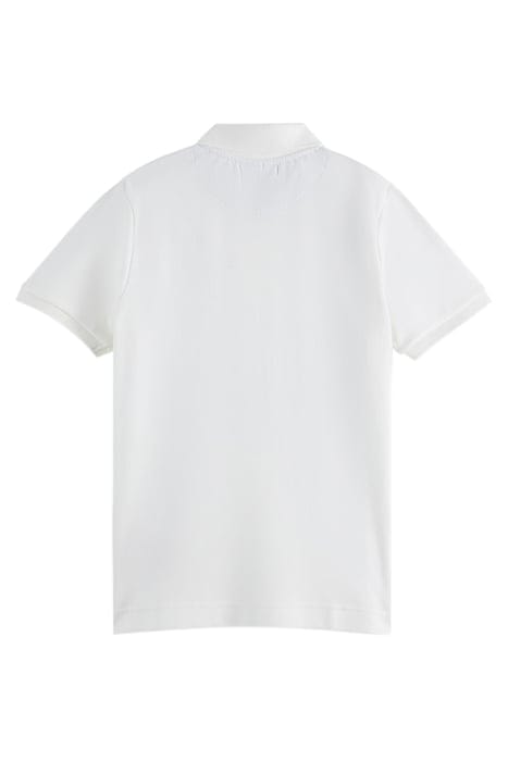 PIMA COTTON SHORT-SLEEVED POLO ECRU 2