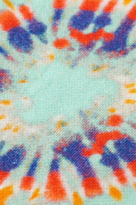 COTTON IN CONVERSION ALL-OVER PRINTED CREWNECK SWEATSHIRT TI 6