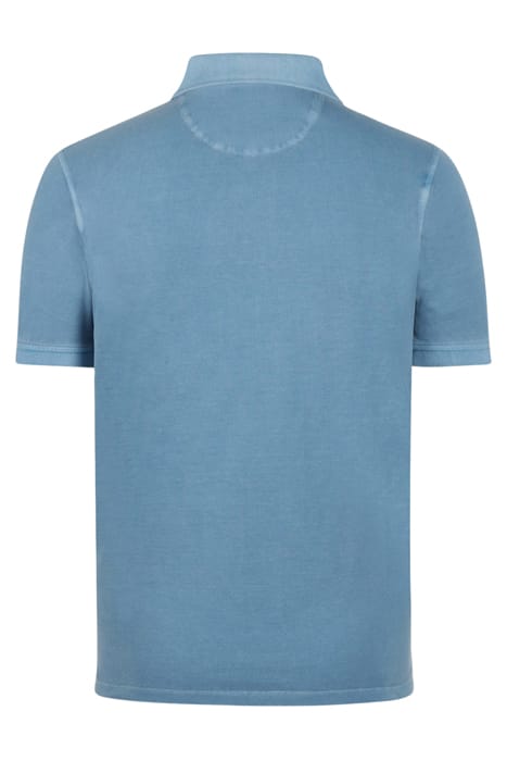 PIQUE POLO GMD DARK AQUA 2