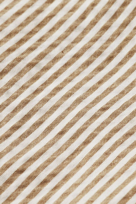 STRIPED SEERSUCKER BLAZER SAND STRIPE 3