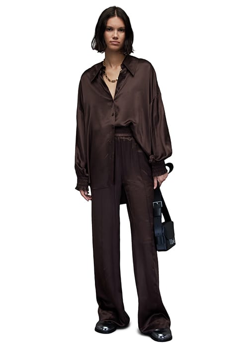CHARLI SHIRT WARM CACAO BROWN 5