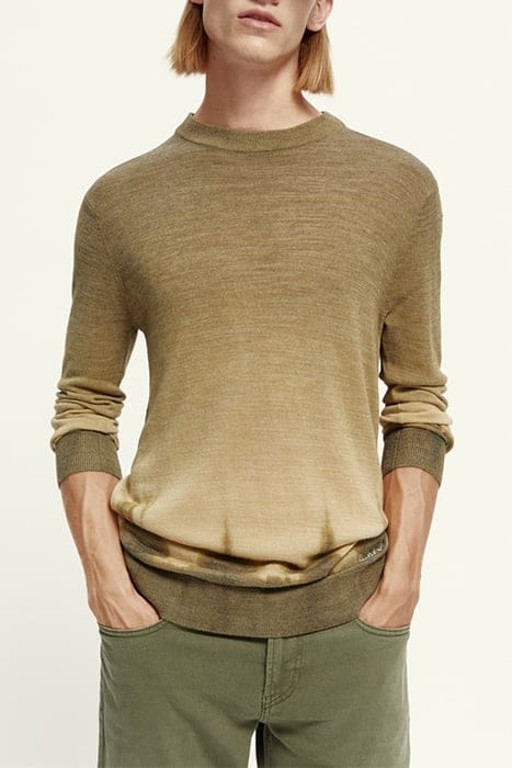 TIE-DYED WOOL-BLEND CREWNECK PULLOVER COMBO C 2