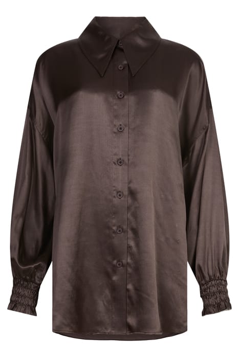 CHARLI SHIRT WARM CACAO BROWN 4