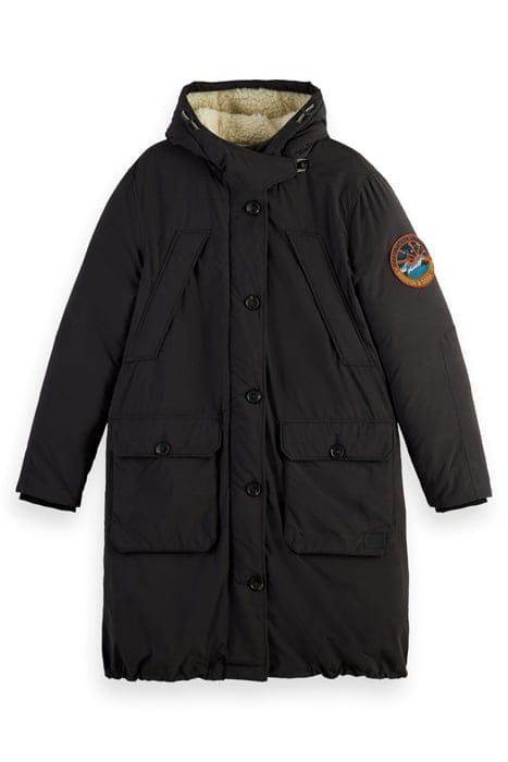 HEAVY WEIGHT PARKA JACKET WITH REPREVE® FILLING BLACK SKY 1