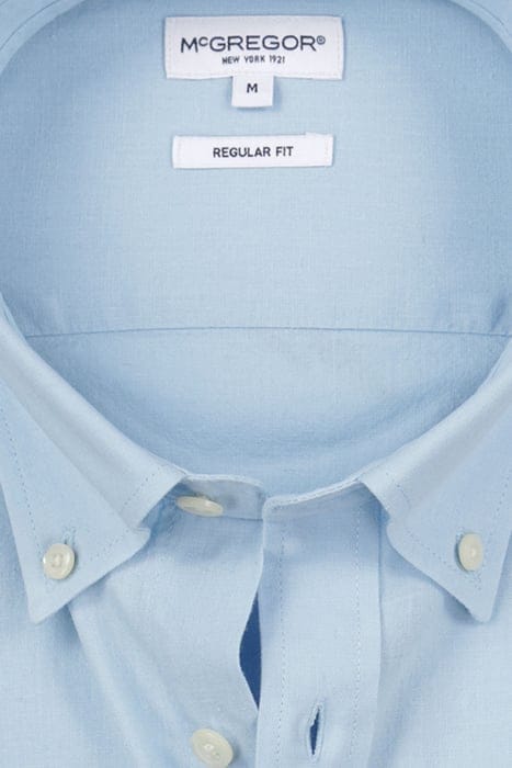 COTTON LINEN SHIRT LIGHT BLUE 4