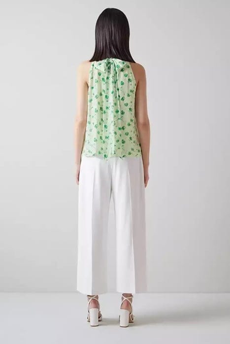 FRINK TANKS & CAMI GREEN/CREAM 2
