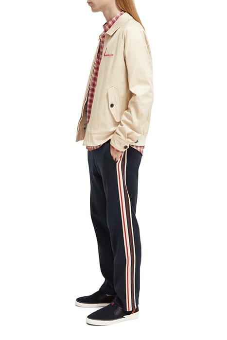 COTTON BLOUSON JACKET STONE 7