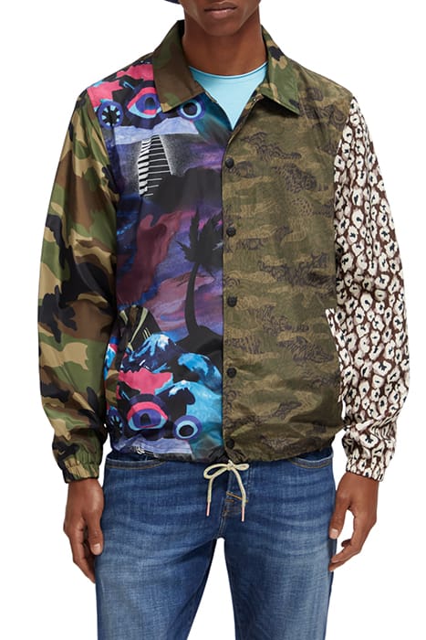 PRINTED COACH JACKET MOODY FESTIVAL 1