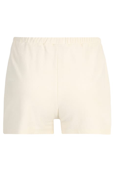 LUSAKA TOWELLING SHORTS ANTIQUE WHITE 5