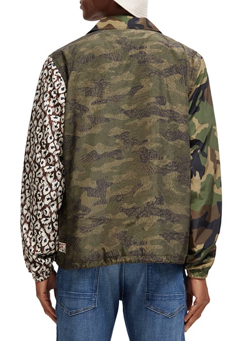 PRINTED COACH JACKET MOODY FESTIVAL 2