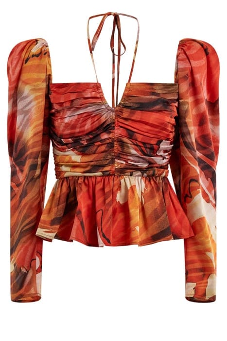 MARCIANO BY GUESS SPEAKEASY TOP DREAMER PRINT 5