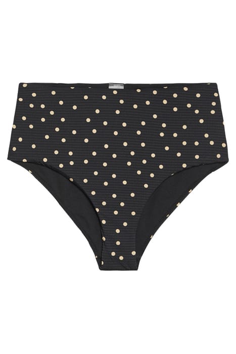 S HAPPY DOTS HIGH WAIST BOTTOM BLACK 3