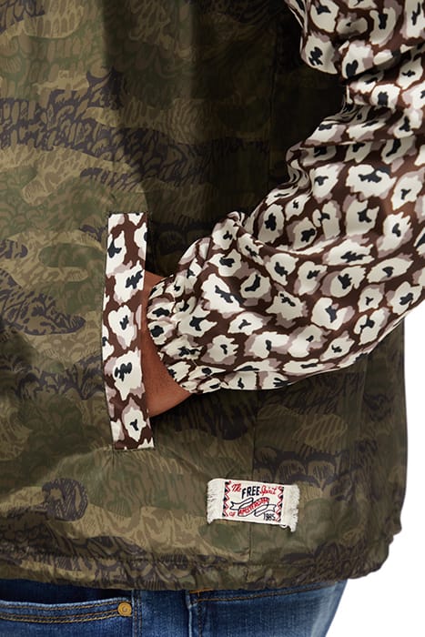 PRINTED COACH JACKET MOODY FESTIVAL 7