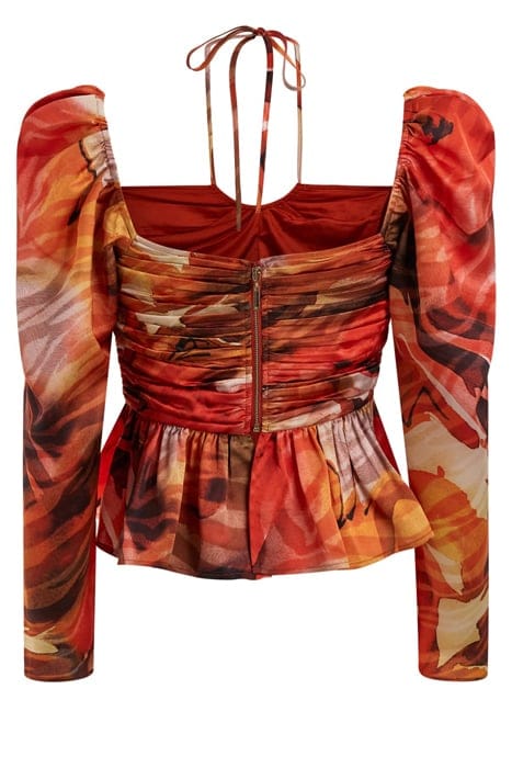 MARCIANO BY GUESS SPEAKEASY TOP DREAMER PRINT 4