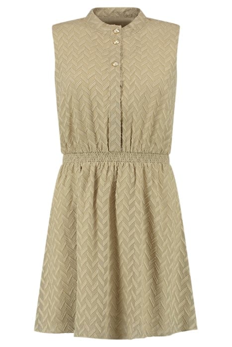 ROOS DRESS SLEEVELESS KHAKI 1