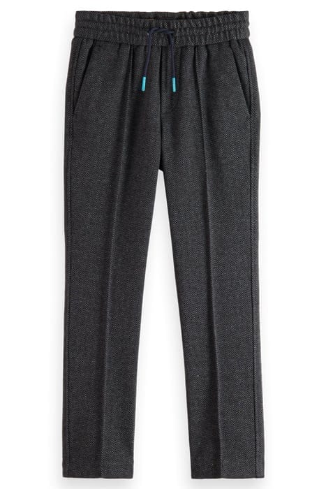 RELAXED SLIM-FIT KNITTED PANTS ANTRA MELANGE 4