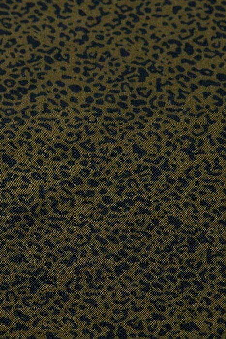 ALL OVER PRINTED MOCKNECK LONG SLEEVED SHIRT LEOPARD SPOT GR 7