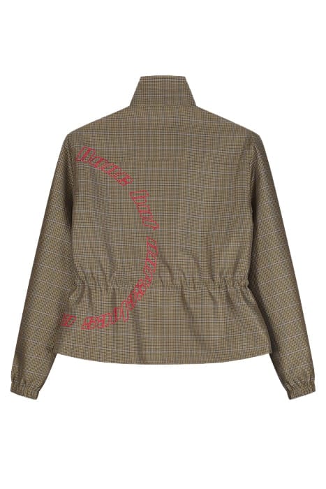 SAND CHECKED KANO JACKET SAND CHECK 3