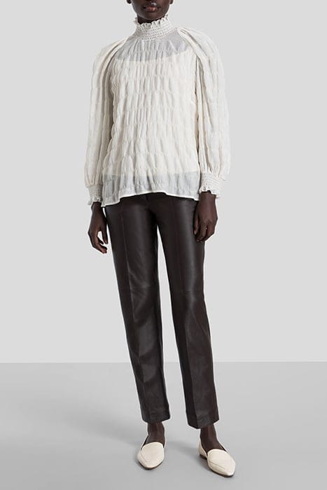 BECKY BLOUSE ALMOND MILK 2