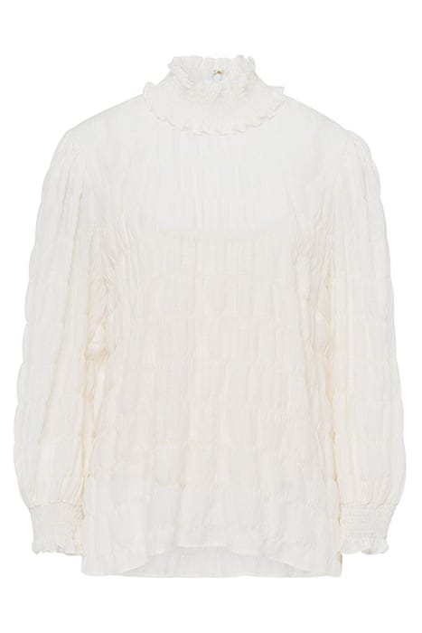 BECKY BLOUSE ALMOND MILK 1