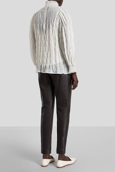 BECKY BLOUSE ALMOND MILK 3
