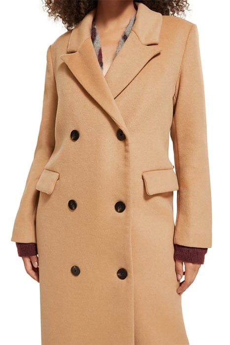 DOUBLE BREASTED WOOLEN COAT DUNE 7