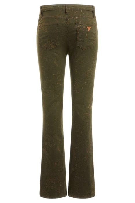MARCIANO BY GUESS SEXY FLARE DAMASC CAMEL BLACK 5