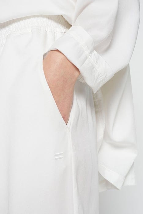 FLOWY WOVEN PANTS ECRU 6