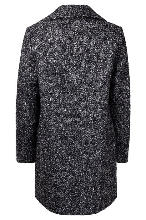 COAT BLACK HERRINGBONE 2