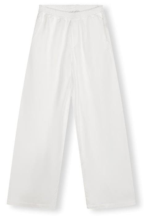 FLOWY WOVEN PANTS ECRU 4