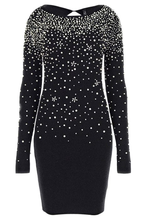 MARCIANO BY GUESS KIM PEARLS LS DRESS SWTR DOWNEY HEATHER 4