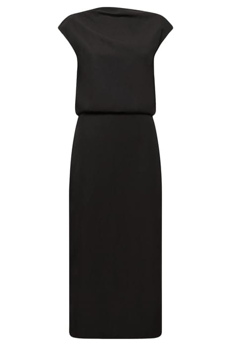 PALOMA EVENING MIDI DRESS BLACK 3