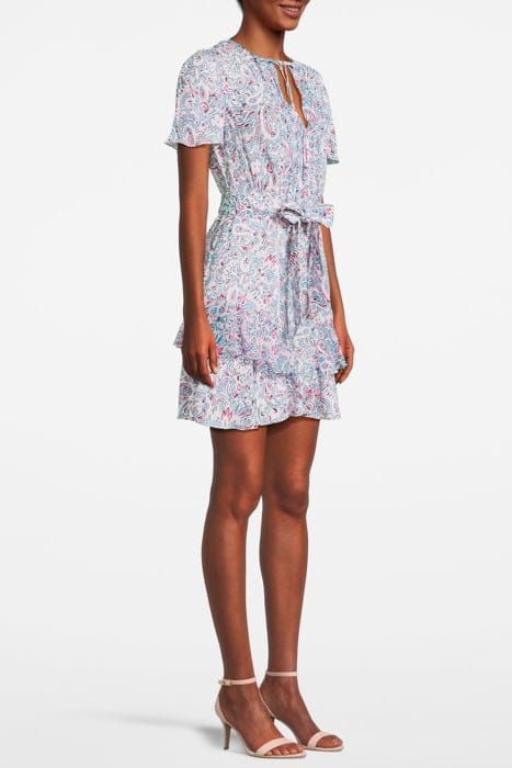 MAYA PRINTED MINI DRESS 4