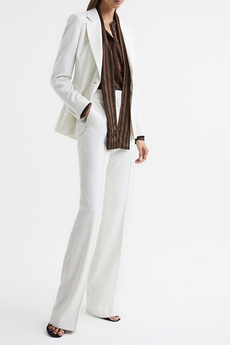 SAVANNAH STRIPE BLOUSES — BROWN 8