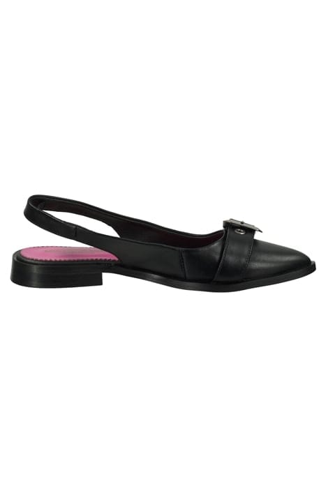 PHIONA LEATHER MULE BLACK 1