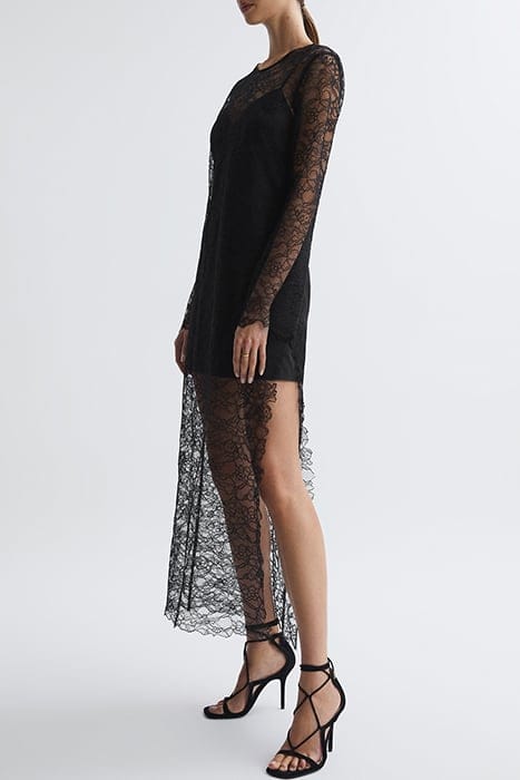 PRISCILLA-ANNA MAXI DRESS — BLACK 4