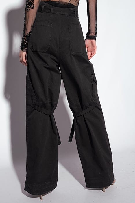 MOSCARDINO PANTALONE GABARDINA BLACK 6