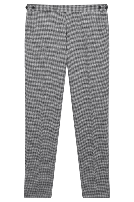 ROGAN PUPPYTOOTH SUIT PANTS — BLUE 4